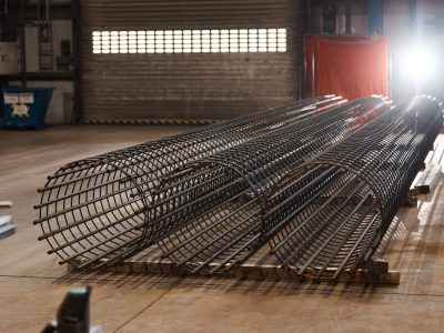 PILE CAGE, prefabricated rebar, rebar framework, exmet rse, reinforcement steel, rebar